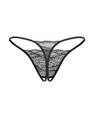 Набір трусиків з доступом Obsessive Bianca 2-pack crotchless thong 2XL/3XL
