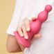 Насадка для страпона Strap-On-Me Dildo Plug Beads Framboise Metallic S