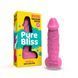 Мило у формі пеніса Pure Bliss BIG Pink, крафтове мило-член, натуральне