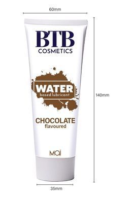 Змазка на водній основі BTB FLAVORED CHOCOLAT з ароматом шоколаду (100 мл)