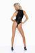 Боді з мокрим ефектом Noir Handmade F294 Powerwetlook bodysuit with front zipper, XL