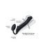 Безремінний страпон Strap-On-Me Black S, повністю регульований, діаметр 2,7 см