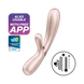 Смарт вібратор-кролик із підігрівом Satisfyer Hot Lover Nude