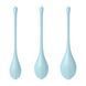 Набор йони бусин Satisfyer Yoni Power 2 Light Blue, диаметр 2-2,5-3см, вес 22-44-73гр