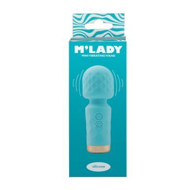 Вібромасажер M&rsquo;Lady Mini Vibrating Wand Teal