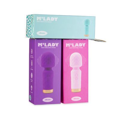 Вібромасажер M&rsquo;Lady Mini Vibrating Wand Teal