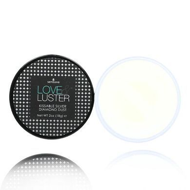 Мерехтлива пудра для тіла Sensuva &mdash; Love & Luster Kissable Diamond Dust (19 г) їстівна, без цукру
