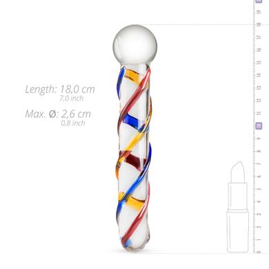 Скляний дилдо Gildo Glass Dildo No. 10