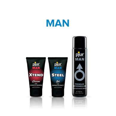 Гель для пениса стимулирующий pjur MAN Steel Gel 50 ml с экстрактом паприки и ментолом