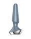 Анальна смарт-вібропробка Satisfyer Plug-ilicious 2 Ice Blue