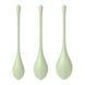 Набір йоні-намистин Satisfyer Yoni Power 2 Light Green, діаметр 2-2,5-3 см, маса 22-44-73 г