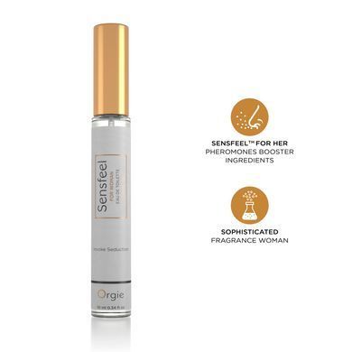Жіночі парфуми з феромонами Orgie &ndash; Sensfeel for Woman Travel Size (10 мл), квітково-фруктовий аромат