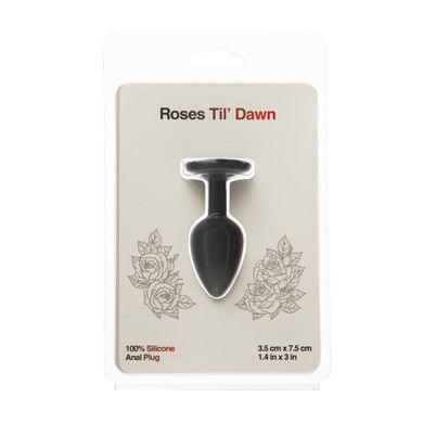Анальна пробка BMS Roses Til&rsquo; Dawn Silicone Anal Plug Small