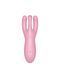 Кліторальний смарт-вібратор Satisfyer Threesome 4 Pink з трьома пальчиками