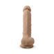 Фалоімітатор SilexD Vetus Flesh (MODEL 1 size 8in), двошаровий, силікон + Silexpan, діаметр 4,2см