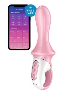 Анальный смарт-вибратор Satisfyer Air Pump Booty 5+, надувается