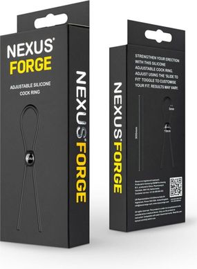 Эрекционное кольцо-лассо Nexus FORGE, диаметр регулируется