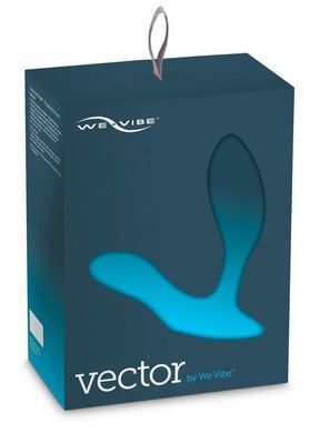Смарт-вібромасажер простати We-Vibe Vector з пультом ДК, регульований кут нахилу