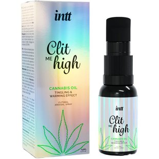 Збуджувальний гель для клітора Intt Clit Me On High Cannabis Oil 15 мл, сильна стимуляція