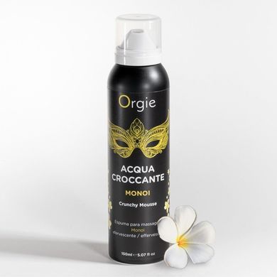 Масажна пінка Orgie &ndash; Acqua Croccante Monoi (150 мл), ефект бульбашок, що лопаються