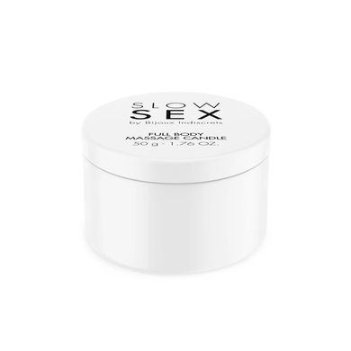 Масажна свічка Bijoux Indiscrets SLOW SEX Massage Candle (50 г)