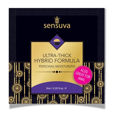 Пробник густой смазки Sensuva - Ultra-Thick Hybrid Formula (6 мл)