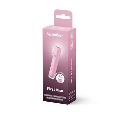 Вакуумний стимулятор клітора First Kiss Satisfyer (Німеччина)