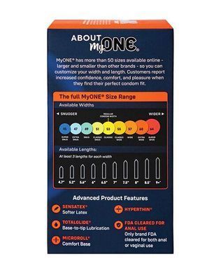 Презервативы MyONE Extra Wide & Long10 шт, картонная коробка