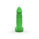 Свічка у вигляді члена Pure Bliss BIG Green 18 см