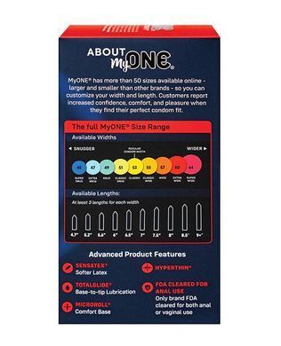 Презервативы MyONE Super Wide 10 шт, картонная коробка