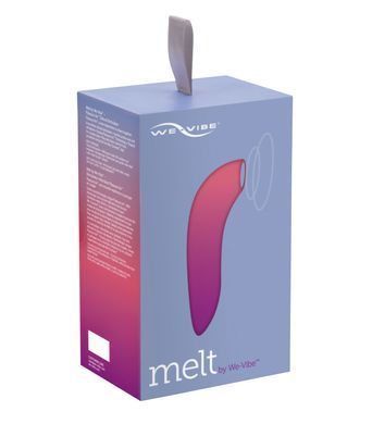 Вакуумный смарт-стимулятор для пар We-Vibe Melt Coral, удобно совмещать с проникающим сексом