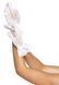 Короткие перчатки Leg Avenue Floral lace wristlength gloves White