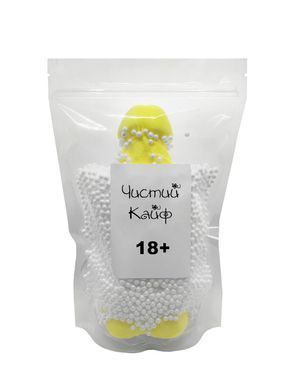 Мило у формі пеніса Чистий Кайф Yellow size XL, крафтове мило-член, натуральне