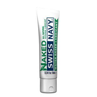 Лубрикант на водній основі Swiss Navy NAKED All Natural, 10 мл, для чутливої ​​шкіри
