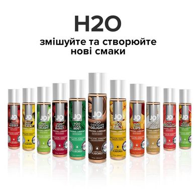 Змазка на водній основі JO H2O — Chocolate Delight (120 мл) без цукру, рослинний гліцерин