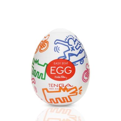 Мастурбатор-яйцо Tenga Keith Haring Egg Street