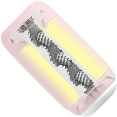 Мастурбатор TENGA PUFFY Strawberry Pink, ультрам&rsquo;який матеріал, багаторазовий, наскрізний