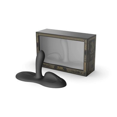 Sit-on-top смарт-вібратор Zalo &ndash; Flora Smart Vibrating Pad Obsidian Black, 9 моторів