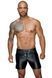Чоловічі шорти з мокрим ефектом Noir Handmade H061 Powerwetlook shorts, XL