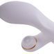 Вібратор-кролик з пульсацією та флогером LOCKINK SEVANDA Whip Vibrating Massage Wand, біло-золотий