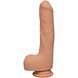 Фалоімітатор Doc Johnson The D - Uncut D - 9 Inch With Balls ULTRASKYN, діаметр 4,5 см, необрізаний