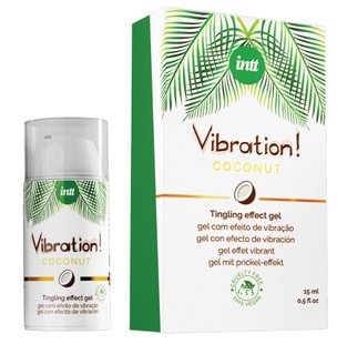 Рідкий вібратор Intt Vibration Coconut Vegan (15 мл)