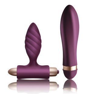 Набір для пар Climaximum Desire анальна пробка + вібратор, 10 режимів, на батарейках