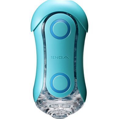 Мастурбатор Tenga Flip Orb &mdash; Ocean Blue, с изменяемым сжатием, со стимулирующими шариками внутри