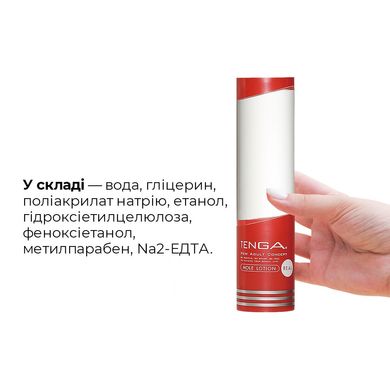 Лубрикант стандартної консистенції Tenga Hole Lotion Real (170 мл) на водній основі, універсальний