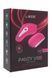 Вібратор у трусики Liebe Panty Vibe Recargable Cerise, нагрів до 39 &deg;C, пульт, трусики S-M в комплекті
