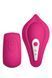 Вібратор у трусики Liebe Panty Vibe Recargable Cerise, нагрів до 39 &deg;C, пульт, трусики S-M в комплекті