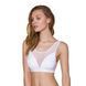 Топ з прозорою вставкою Passion PS002 TOP L, white