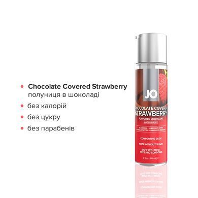 Набір лубрикантів JO Sweet&Bubbly &mdash; Champagne & Chocolate Covered Strawberry (2&times;60 мл)