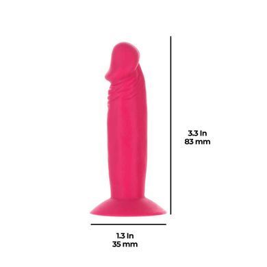 Набір фалоімітаторів ADDICTION Silly Willy 3.3&rdquo; Silicone Dildo, 3 кольори, 12 шт